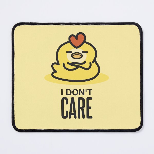 Item preview, I Don't Care designed and sold by JOHNITEES.