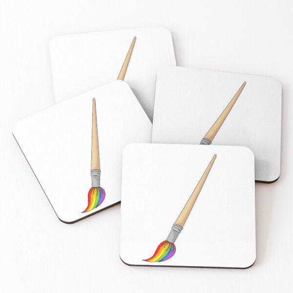 Item preview, Rainbow paint brush  designed and sold by Mark-V-Art.
