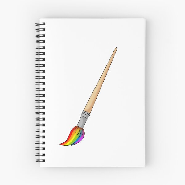 Item preview, Rainbow paint brush  designed and sold by Mark-V-Art.