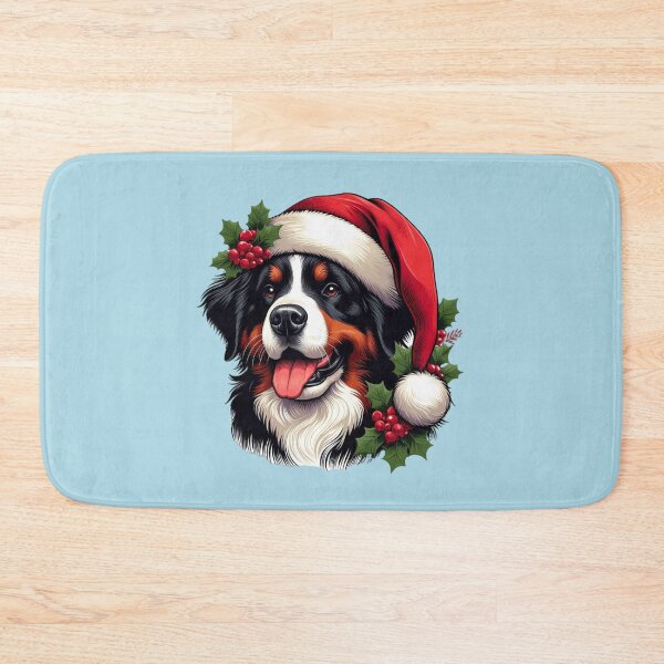 Artikelvorschau, Berner Sennenhund im Weihnachtsmann entworfen und verkauft von HeadTurningArt.
