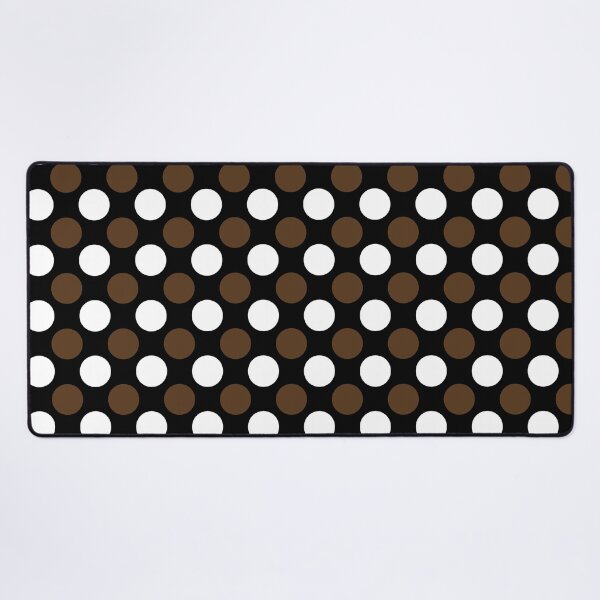 Item preview, White-Brown Polka Dots Big designed and sold by mikor.