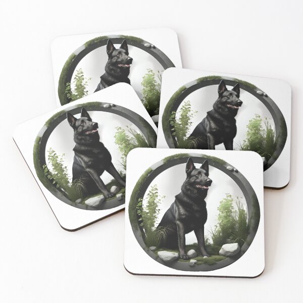 Item preview, Beautiful Black German shepherd  designed and sold by Kaleddis.