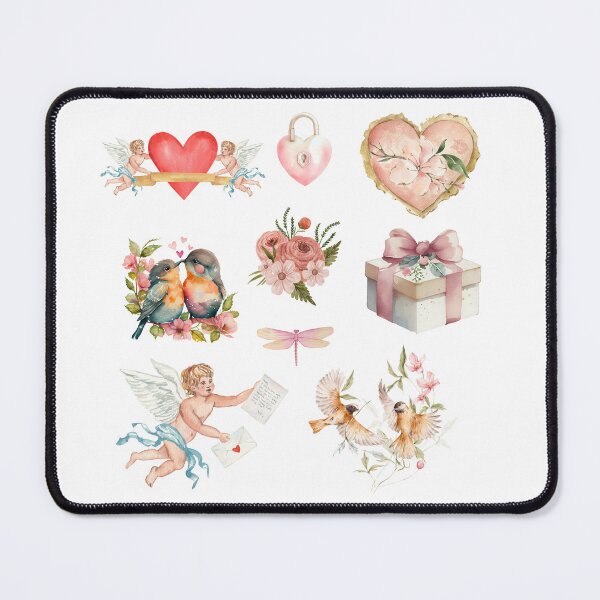 Item preview, Valentines cupid arrow with hearts  designed and sold by LionessLove.