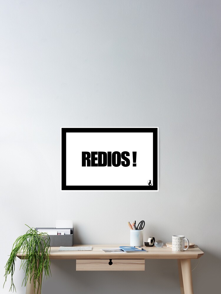 Thumbnail 2 of 3, Poster, REDIOS! designed and sold by MobsProject.