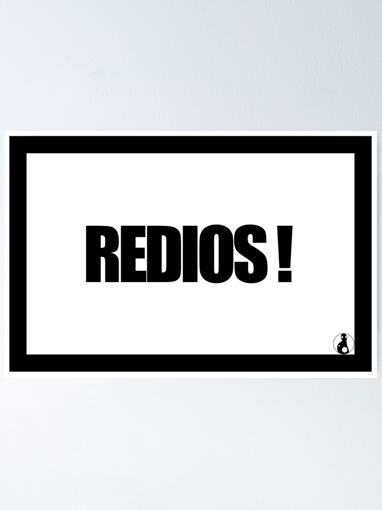 Thumbnail 1 of 3, Poster, REDIOS! designed and sold by MobsProject.