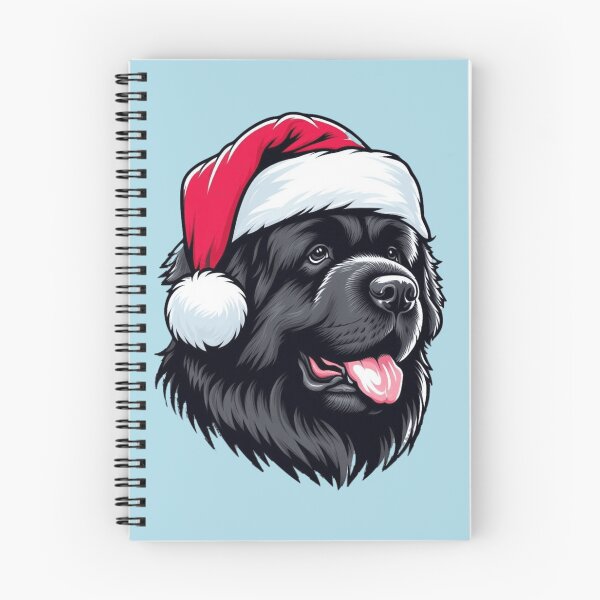 Item preview, Newfoundland in a Santa Hat designed and sold by HeadTurningArt.