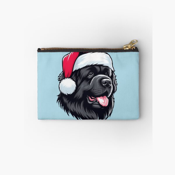 Item preview, Newfoundland in a Santa Hat designed and sold by HeadTurningArt.