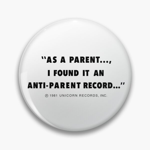 Item preview, As a Parent I Found It An Anti Parent Record Black Flag Design designed and sold by jealist.