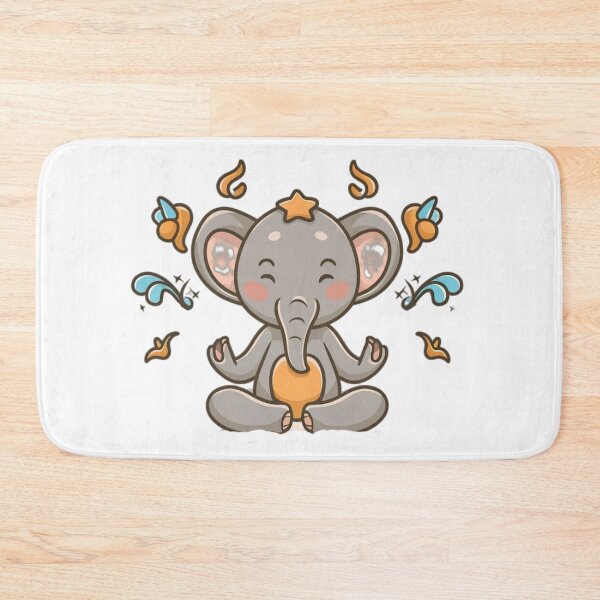 Item preview, Meditating elephant designed and sold by Aleksandra  Marczak.