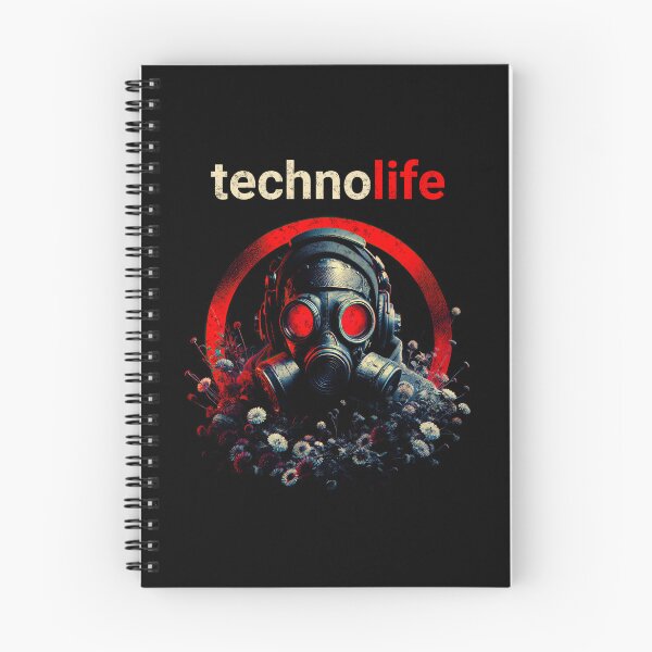 Item preview, Techno Life - Techno Music Lover Dark Grunge Hardcore designed and sold by Urban-Alien.
