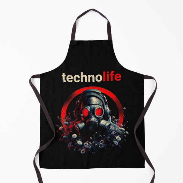 Item preview, Techno Life - Techno Music Lover Dark Grunge Hardcore designed and sold by Urban-Alien.