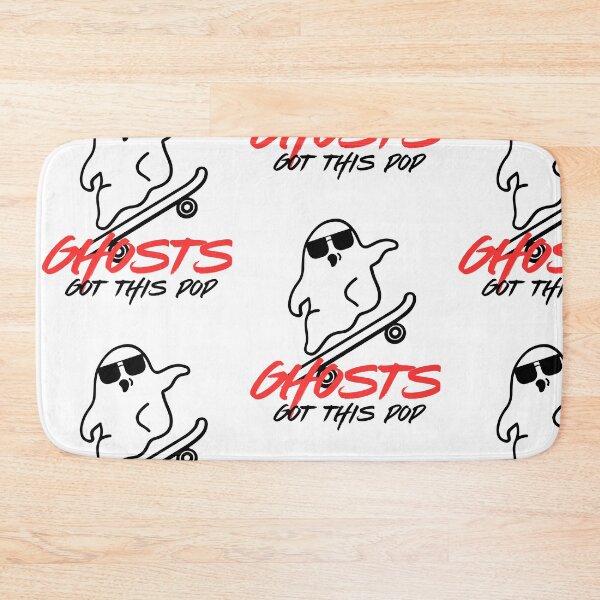 Item preview, Ghosts got this Pop, Funny Cool Skateboard designed and sold by mkzmerch.