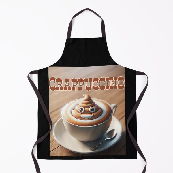 Item preview, Crappuccino - Poop emoji coffee art designed and sold by Matthew Kinnersly.
