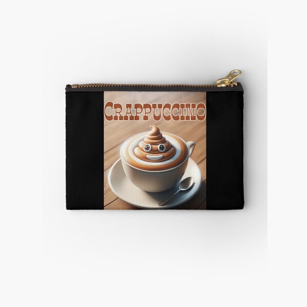 Item preview, Crappuccino - Poop emoji coffee art designed and sold by Matthew Kinnersly.