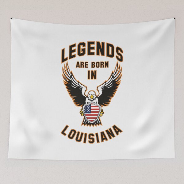 Item preview, Legends are born in Louisiana designed and sold by beloknet.