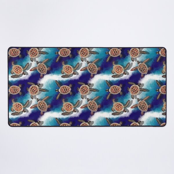 Item preview, Baby Green Sea Turtles Swimming designed and sold by Lehuas.