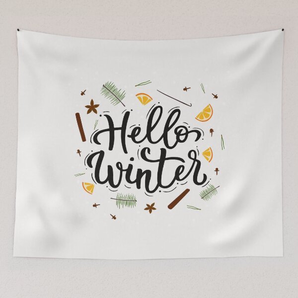 Item preview, hello winter designed and sold by sbrstore.
