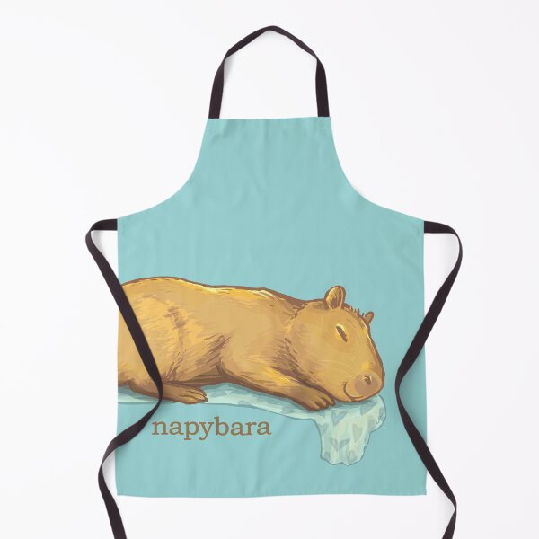 Item preview, Sleepy Capybara designed and sold by ElephantShoe.