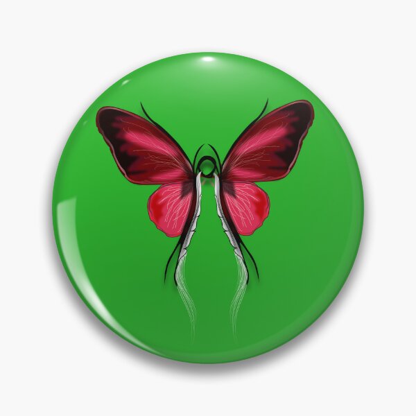 Item preview, Butterfly Wings - Abstract Logo - Digital Art Sticker designed and sold by GraphixKing999.