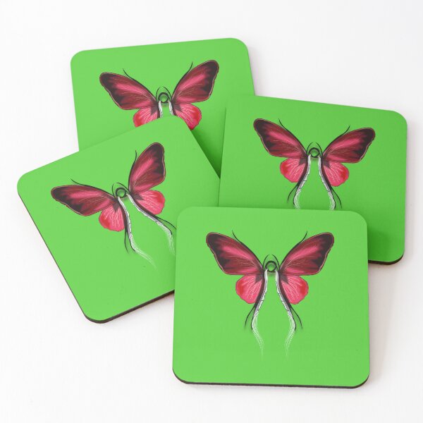Item preview, Butterfly Wings - Abstract Logo - Digital Art Sticker designed and sold by GraphixKing999.