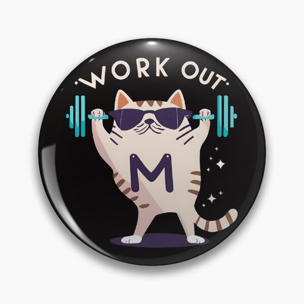 Item preview, Cat Work Out designed and sold by SabyDigitalArt.