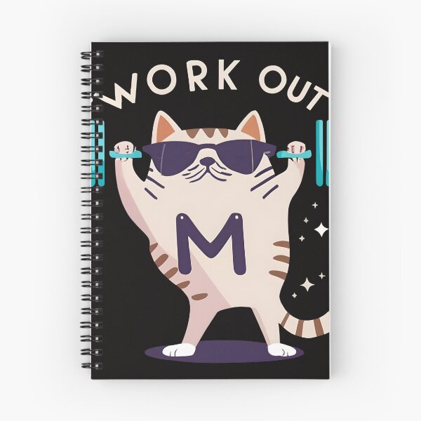 Item preview, Cat Work Out designed and sold by SabyDigitalArt.