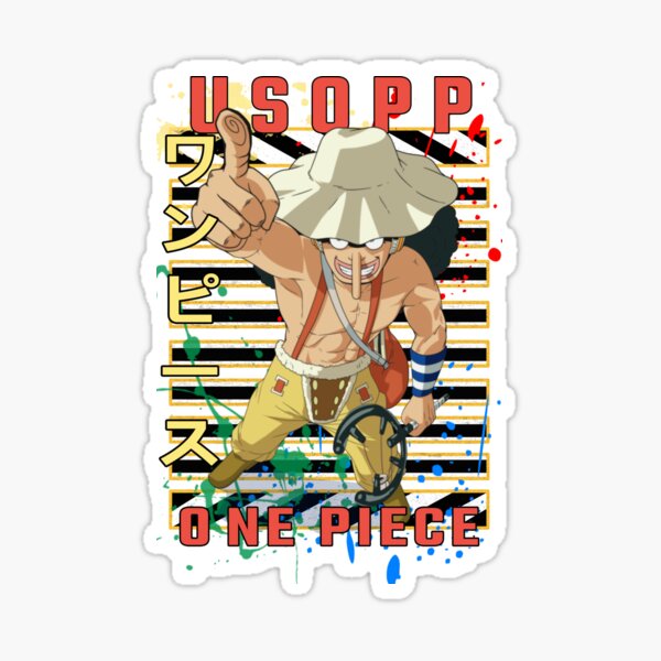 God Usopp - One Piece Sticker for Sale by reelanimedragon