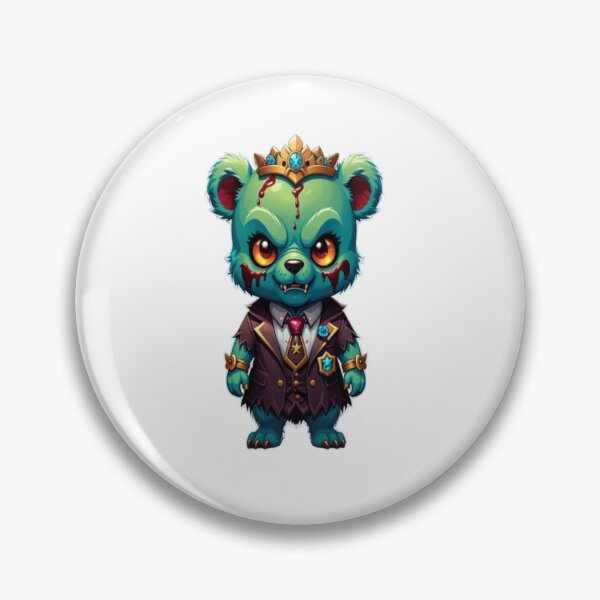Item preview, Cute Bear monster king  designed and sold by Ella_Sketch.