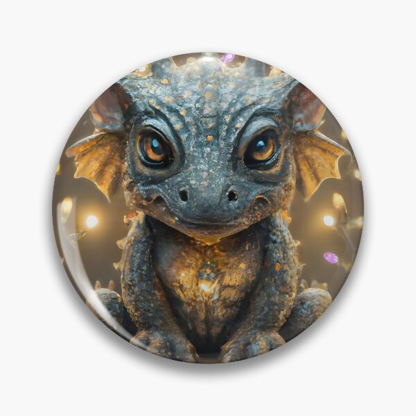 Item preview, Festive Fantasy Glow: Chibi Gargoyle Dragon Lights designed and sold by DragonRealms.