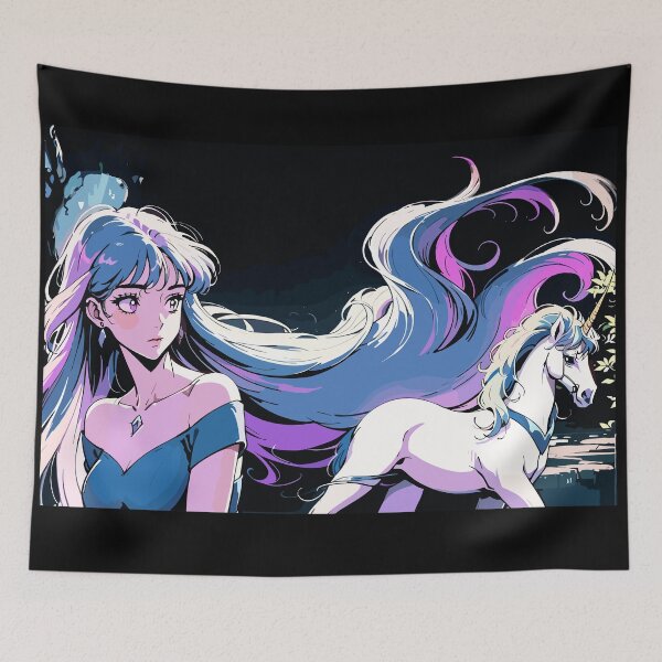 Item preview, The Last Unicorn - Lady Amalthea's Enchanting Dual Existence designed and sold by Pandety.