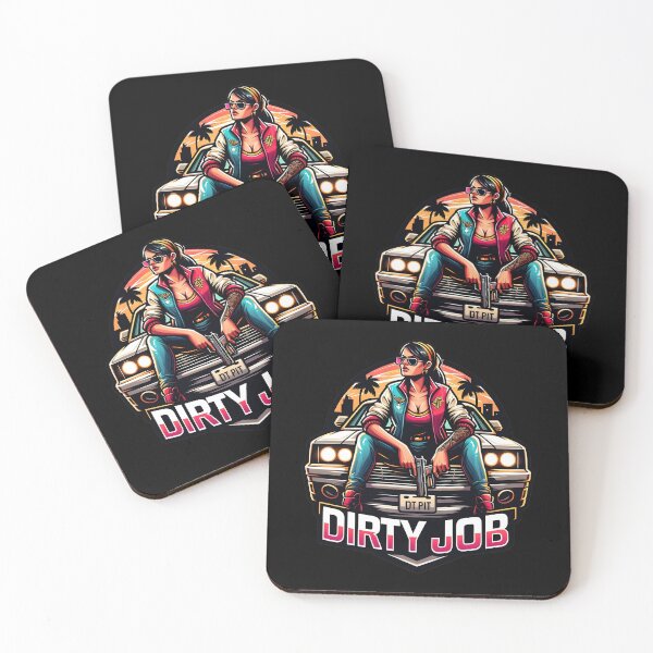 Item preview, Dirty Job Female Protagonist inspired by famous game designed and sold by KNAA.