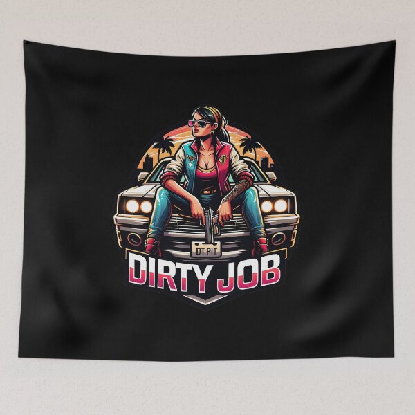 Item preview, Dirty Job Female Protagonist inspired by famous game designed and sold by KNAA.