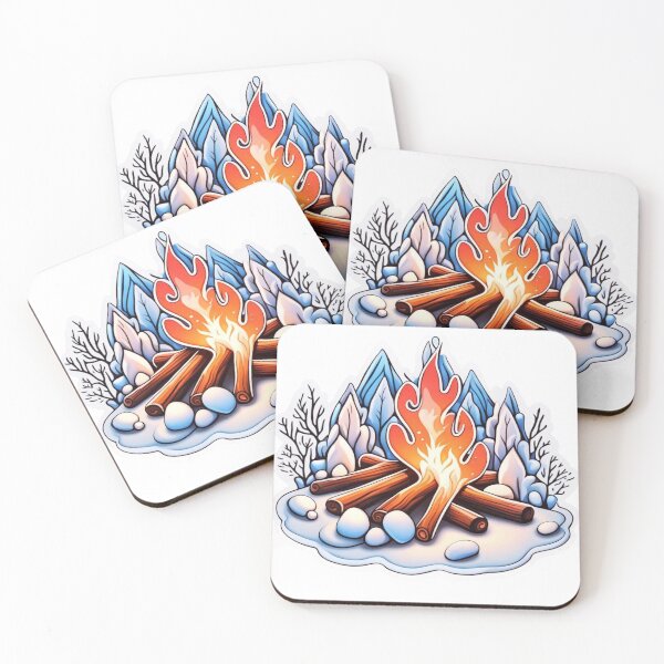 Item preview, Winter Campfire designed and sold by HauntedOpera.