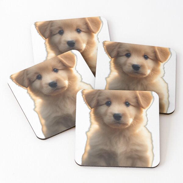 Item preview, golden retriever puppy designed and sold by pocopocodog123.