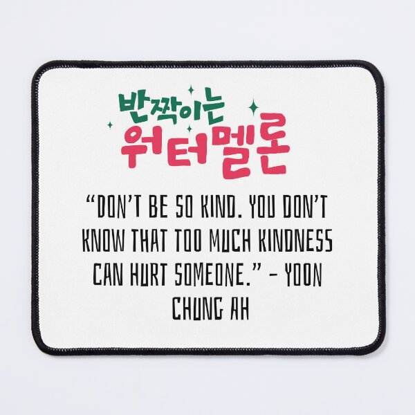 Item preview, Twinkling Watermelon Korean Drama Quote designed and sold by ArtRaftPro.