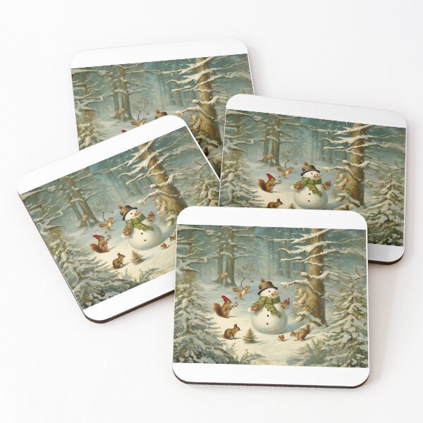 Item preview, Snowman and friends designed and sold by Wardapotomus.