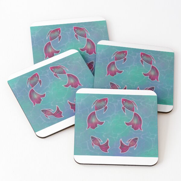 Item preview, Magenta Fish designed and sold by Lattice-Colors.