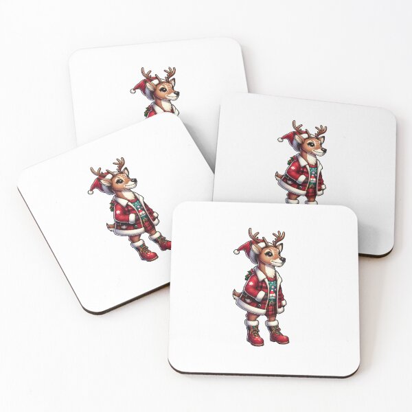 Item preview, HolidayDeer in Full Santa Outfit designed and sold by KNAA.