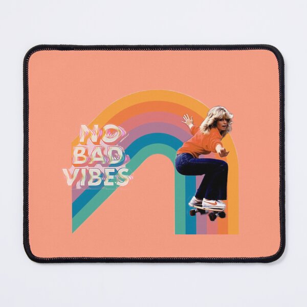 Item preview, Retro vintage illustration “No bad vibes” designed and sold by Almendra21.