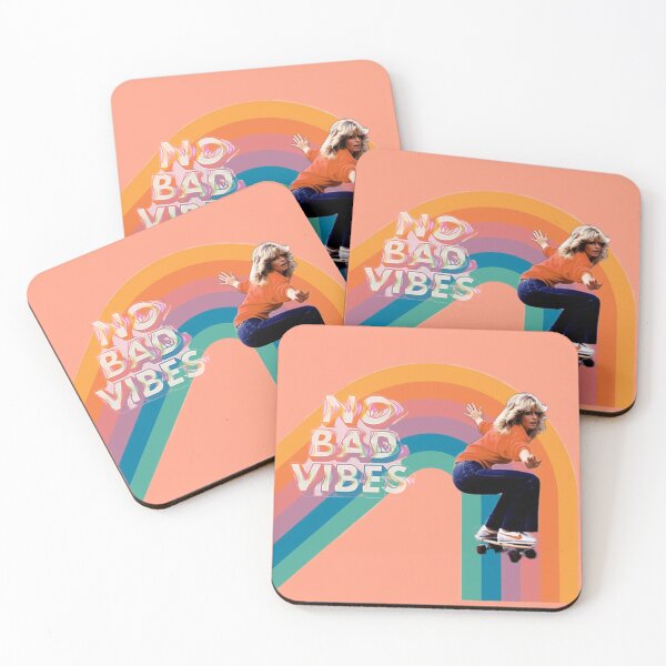 Item preview, Retro vintage illustration “No bad vibes” designed and sold by Almendra21.