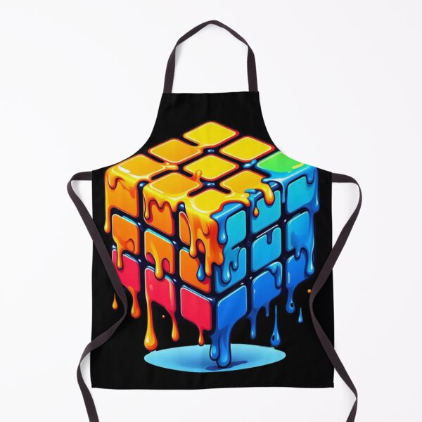 Item preview, Mesmerizing Melting Rubik's Cube designed and sold by HeadTurningArt.