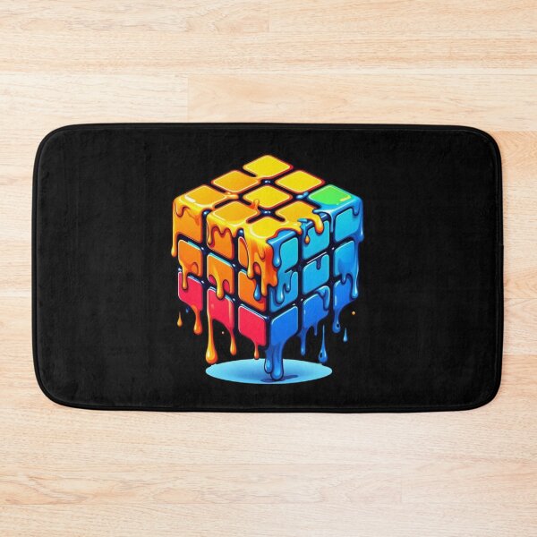 Item preview, Mesmerizing Melting Rubik's Cube designed and sold by HeadTurningArt.
