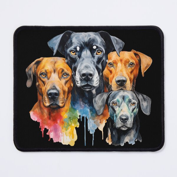 Item preview, 4 dogs designed and sold by ArtOfDreams9.
