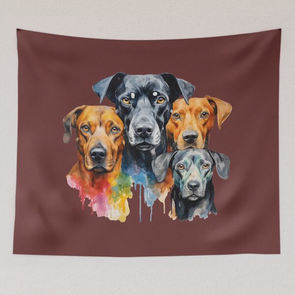 Item preview, 4 dogs designed and sold by ArtOfDreams9.