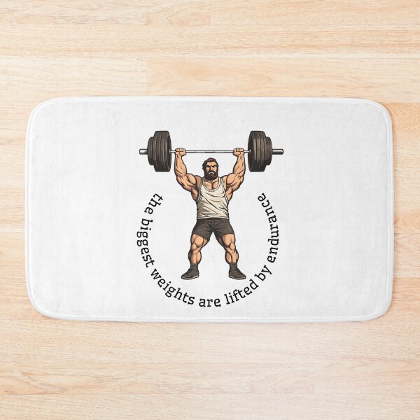 Item preview, The biggest weights are lifted by endurance designed and sold by aipolohu.