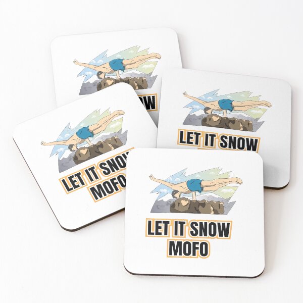 Item preview, Funny Let it Snow MOFO Posters and Art designed and sold by garzadeacon.