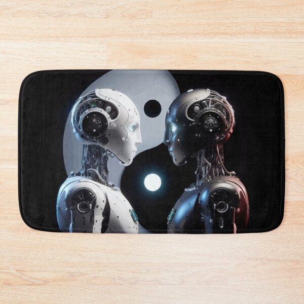 Item preview, THE TECHNOLOGICAL YING YANG designed and sold by OsvaldoRamosArt.