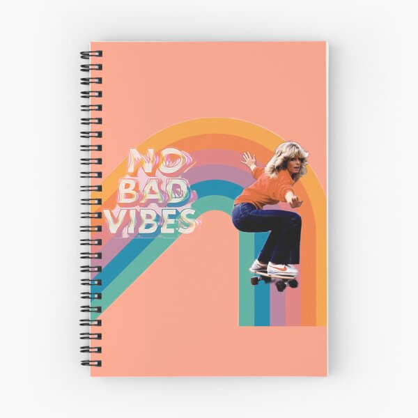 Item preview, Retro vintage illustration “No bad vibes” designed and sold by Almendra21.