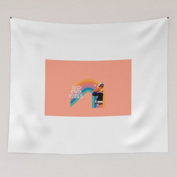 Item preview, Retro vintage illustration “No bad vibes” designed and sold by Almendra21.