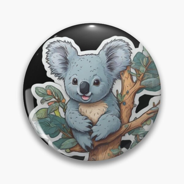 Item preview, Happy smiling Koala designed and sold by Theretro90s.